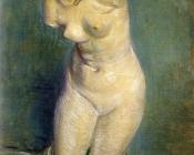女性躯干的石膏像 - 文森特·威廉·梵高